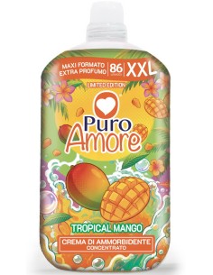 Puro Amore Ammorbidente Concentrato 86 Lavaggi 1806ml - Tropical Mango